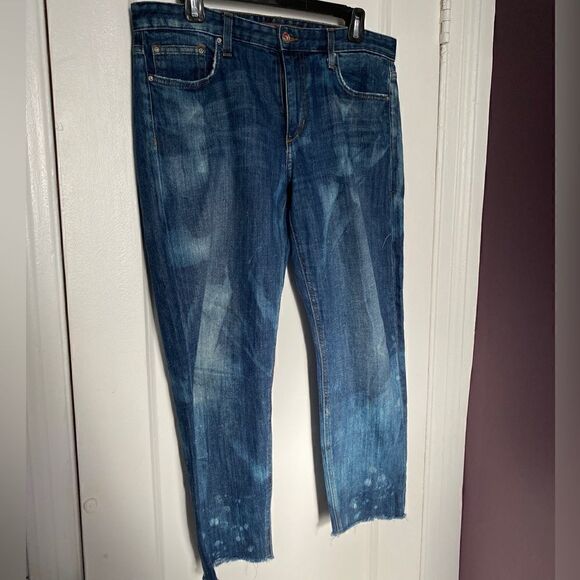 Joe’s Jeans The Smith Mid Rise Straight Crop Denim Jean Women’s Size 30 - Picture 1 of 9